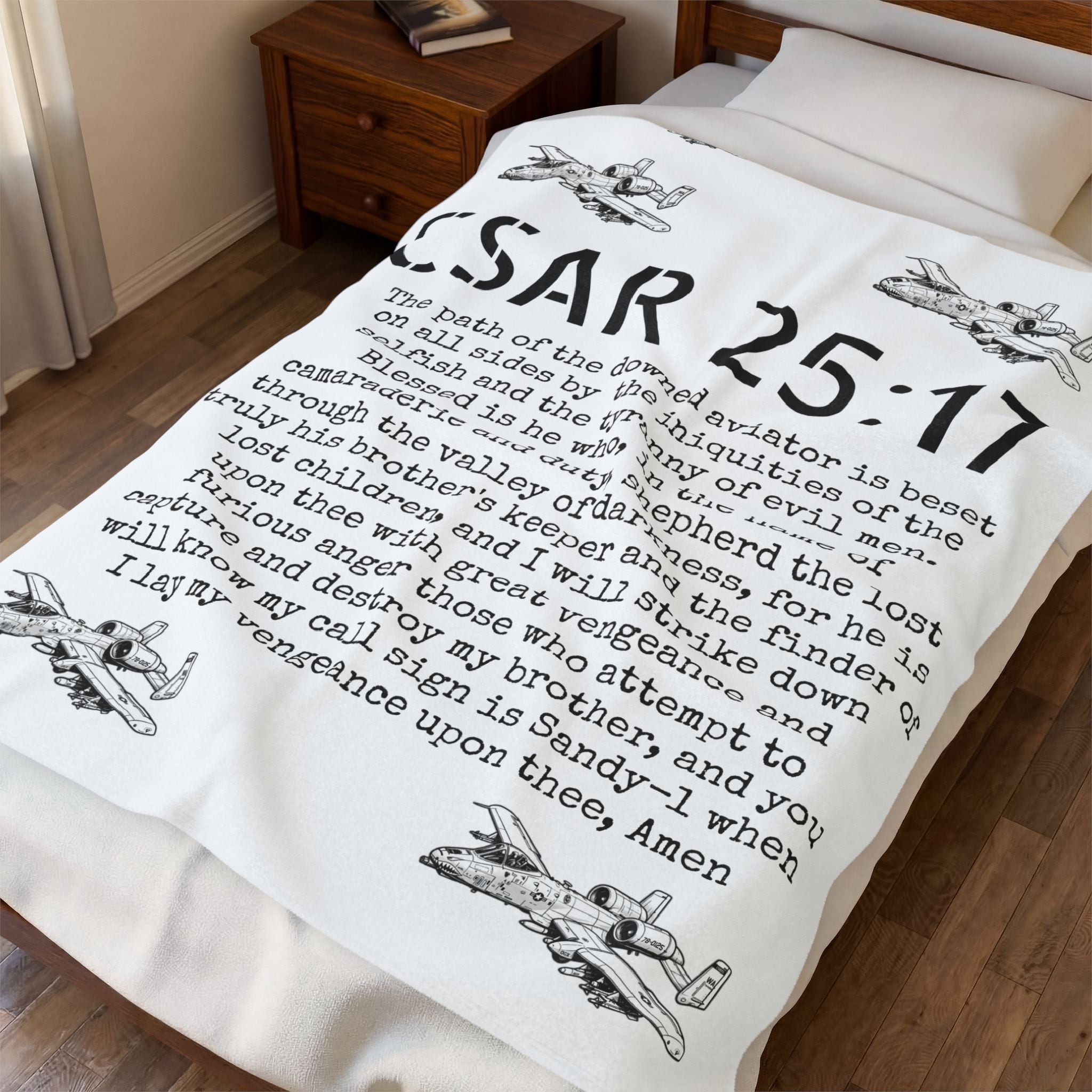 CSAR 25:17 BLANKET