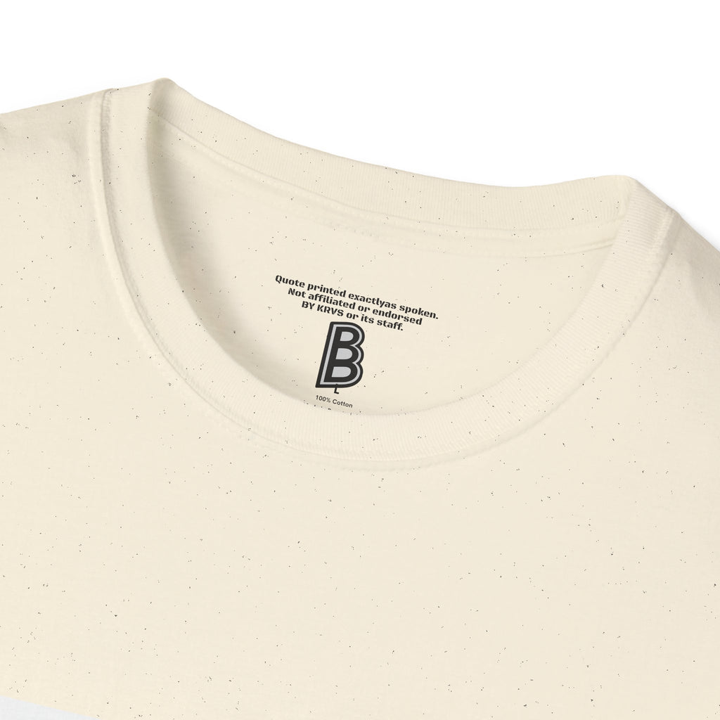 Festival Quote T-Shirt — Bold Band Tee | Support All Music Back Print