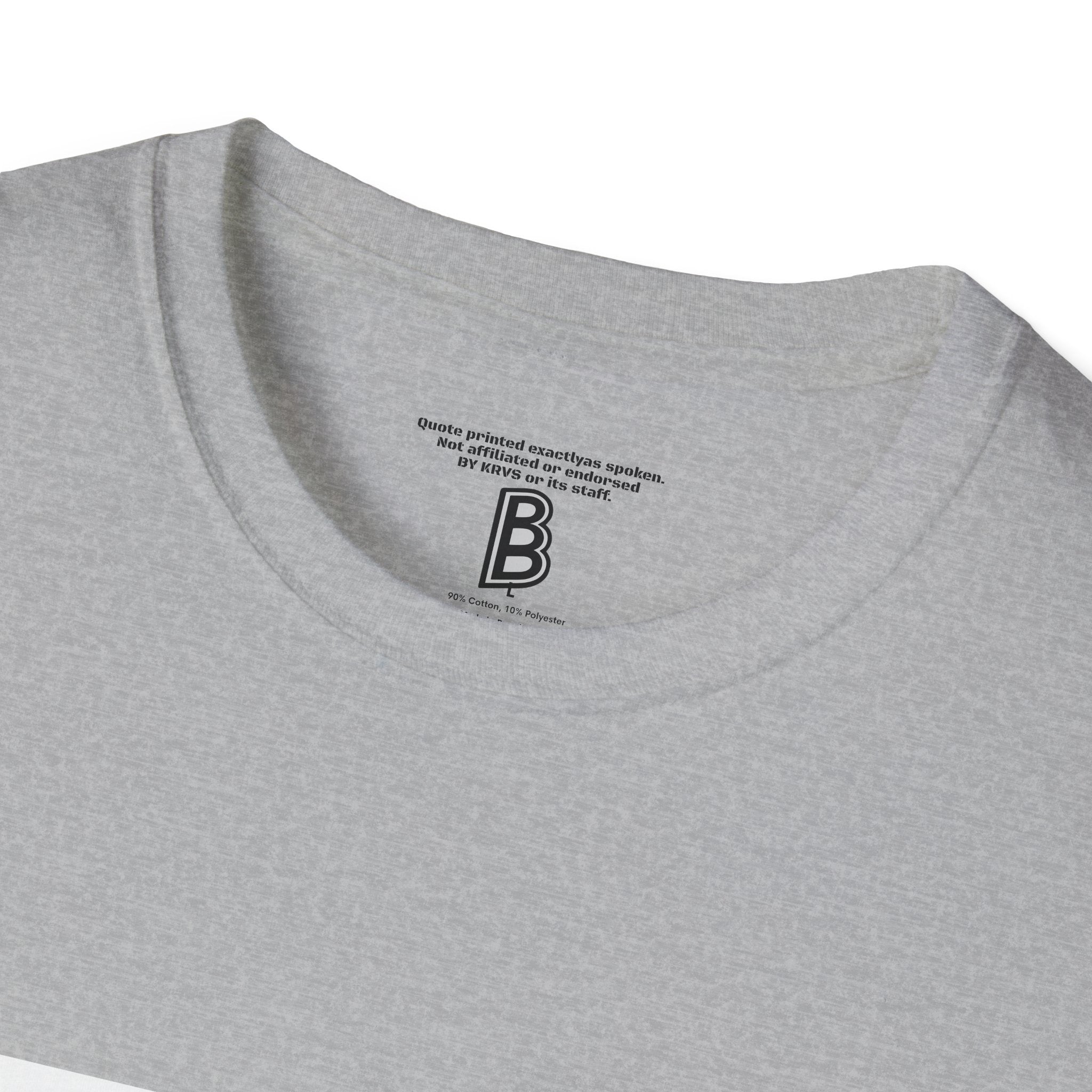 Festival Quote T-Shirt — Bold Band Tee | Support All Music Back Print